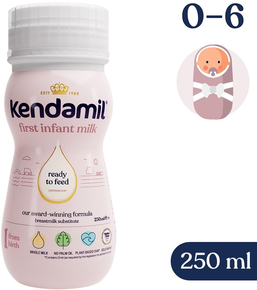Kendamil Tekuté počáteční kojenecké mléko 1 (250 ml)