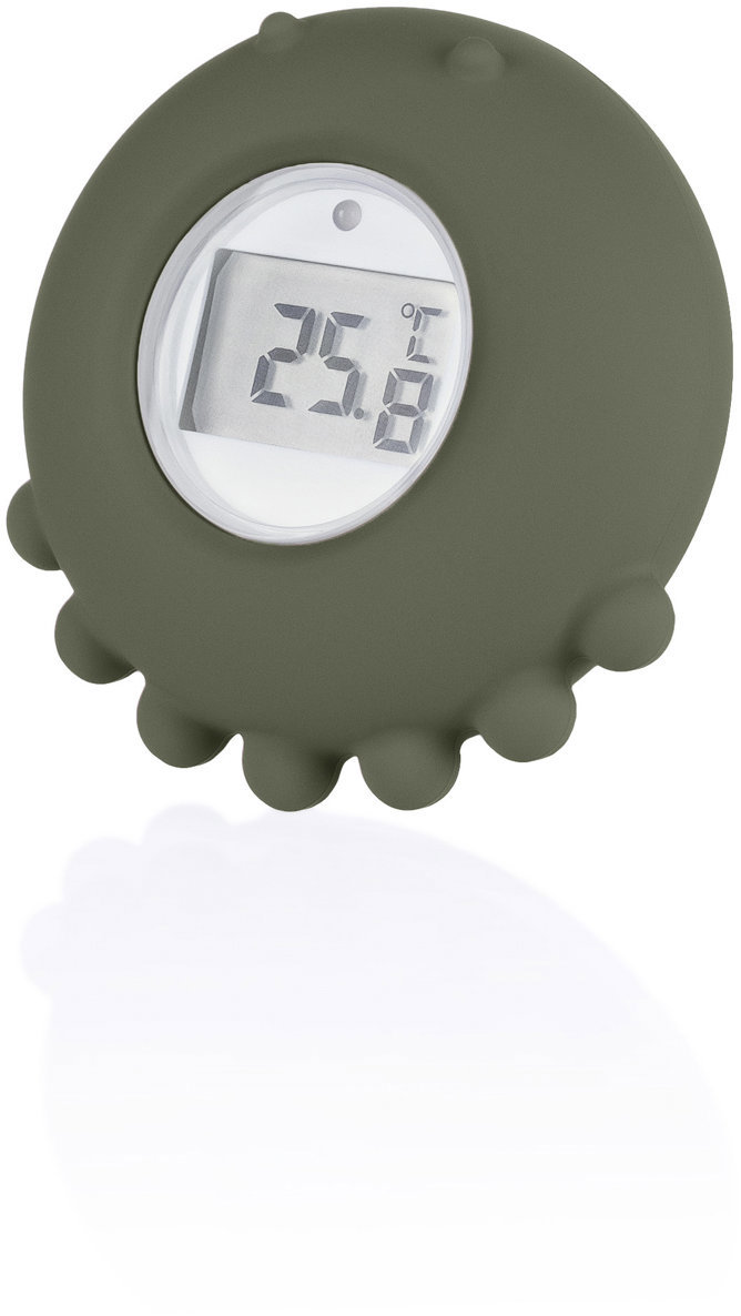 Zopa Silikonový digitální teploměr 2v1 Forest Green