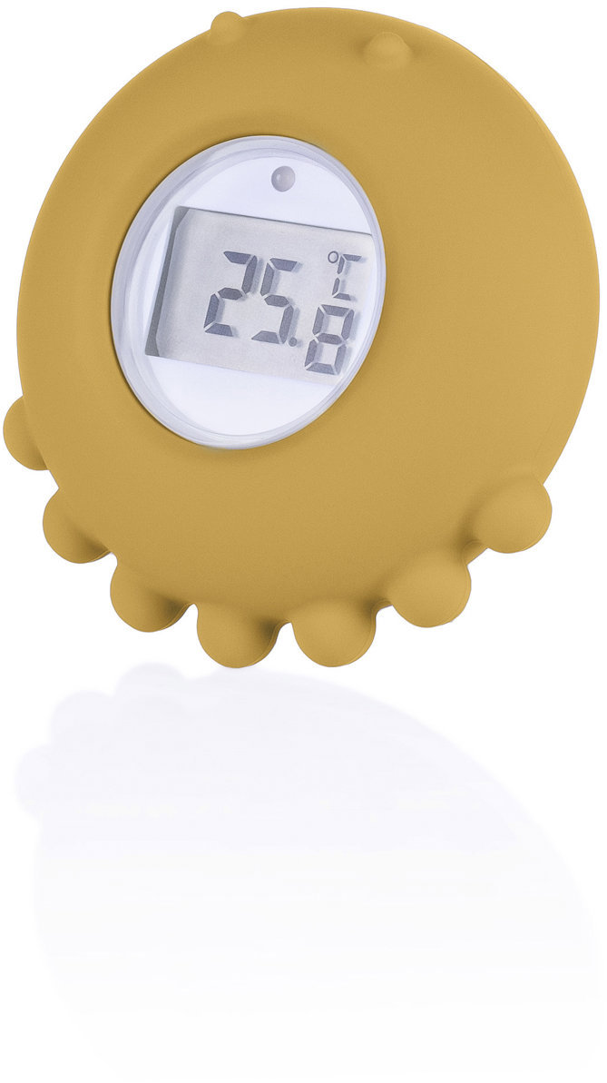 Zopa Silikonový digitální teploměr 2v1 Mustard Yellow