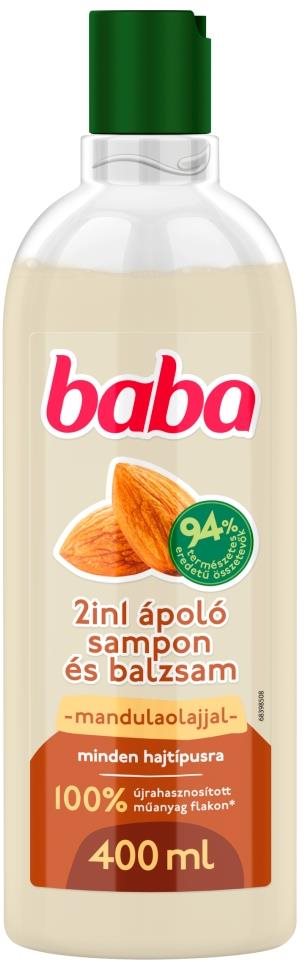 BABA 2v1 s mandlovým olejem 400 ml