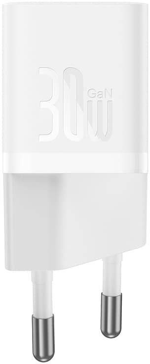 Baseus GaN5 Fast Charger(mini) 1C 30W EU White