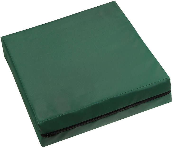Bellatex Sedák nepromokavý 30/037 40 × 40 × 10 tmavě zelený