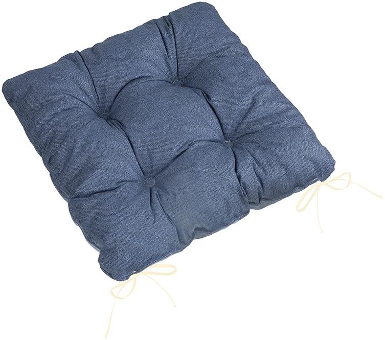 BELLATEX Sedák Adéla 41/226 prošívaný 40 × 40 cm, denim