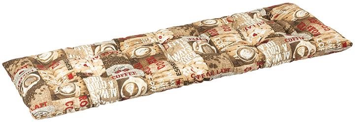 BELLATEX Sedák na lavici 41 / 560 prošívaný 40 × 120 zrnková káva