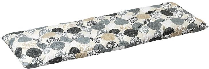 BELLATEX Sedák na lavici 41 / 605 prošívaný 40 × 120 koule šedé