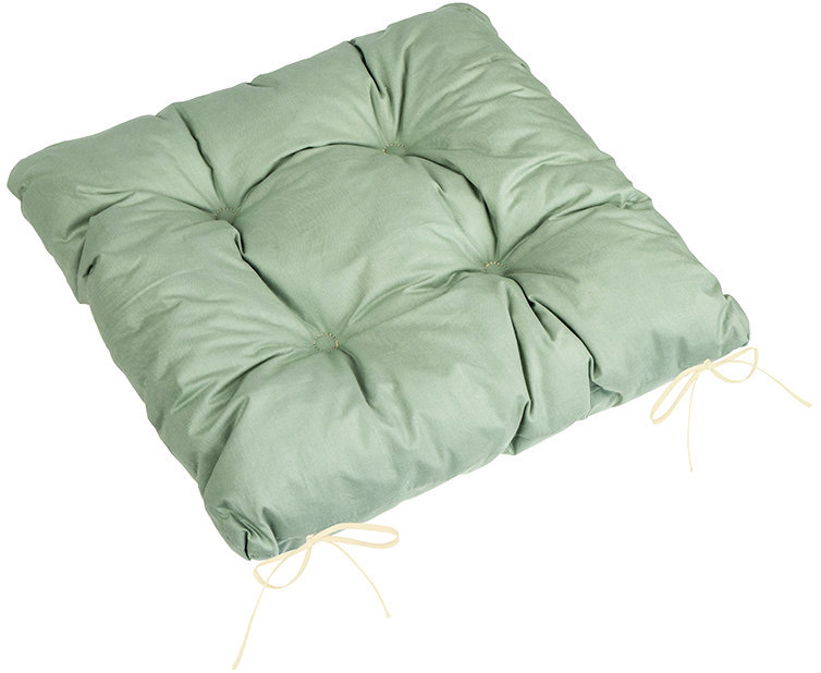 BELLATEX Sedák ADÉLA 4103 prošívaný 40 × 40 uni khaki