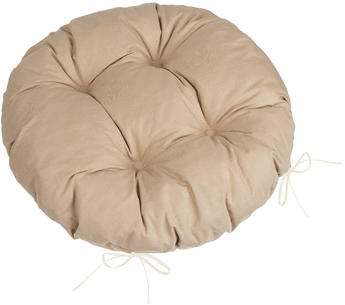 BELLATEX Sedák ADÉLA 6201 kulatý prošívaný průměr 40 cm uni béžová