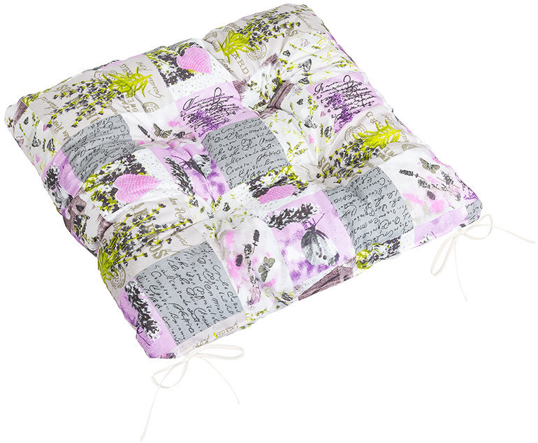 BELLATEX Adéla Sedák 41/243 prošívaný 40 × 40 cm patchwork lila