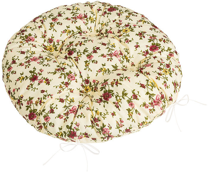BELLATEX Adéla Sedák 62/230 kulatý prošívaný prům. 40 cm růžička