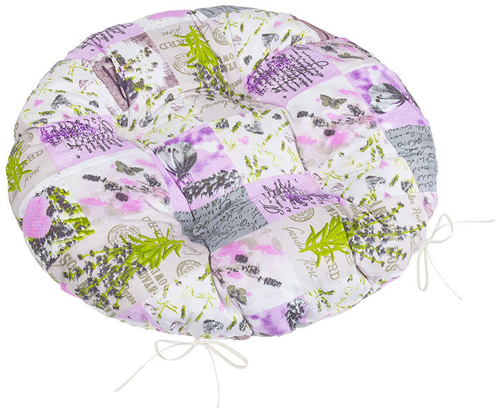 BELLATEX Adéla Sedák 62/243 kulatý prošívaný prům. 40 cm patchwork lila