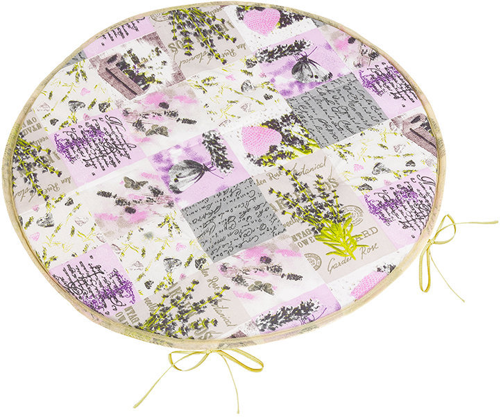 BELLATEX Adéla Sedák 79/243 kulatý hladký prům. 40 cm patchwork lila