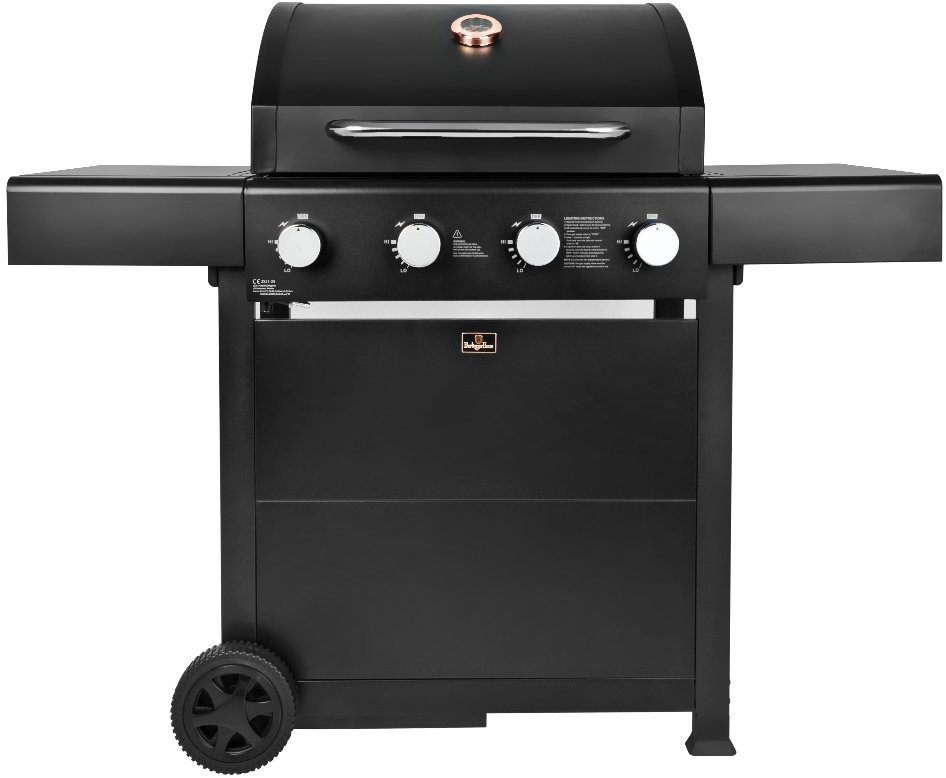 BERLINGERHAUS Plynový gril Outdoor 4 hořáky