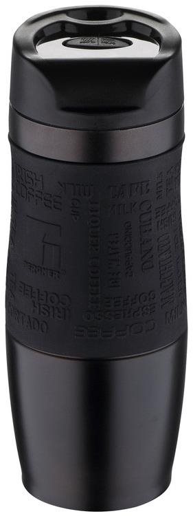 Bergner Termohrnek s protiskluzovým úchopem 400ml černá