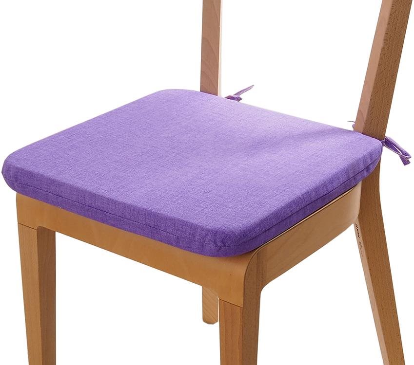 Sedák 40 x 40 cm se šňůrkami - Fialový