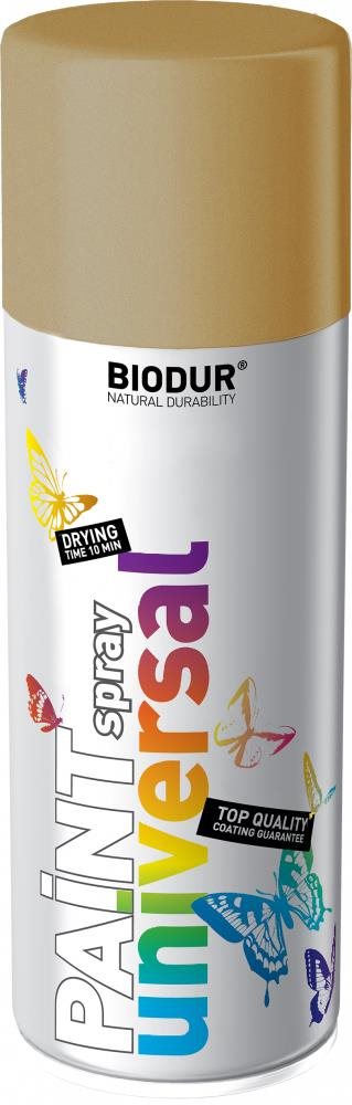 Biodur Email perleťová zlatá - metalický odstín RAL 1036 400 ml