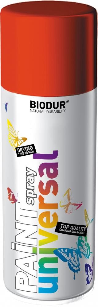Biodur Email Ohnivě červená RAL 3000 400 ml