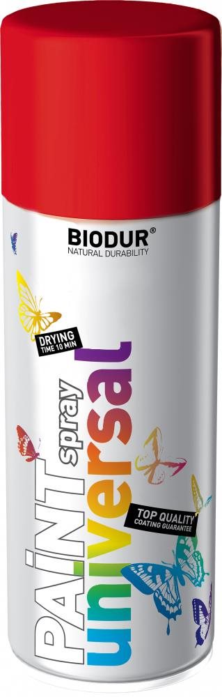 Biodur Email Dopravní červená RAL 3020 400 ml