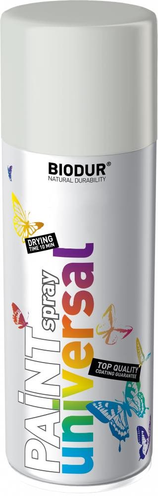 Biodur Email Světle šedá RAL 7035 400 ml