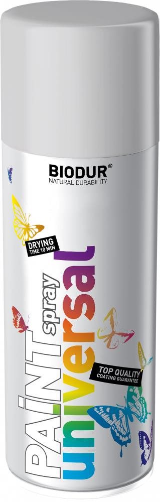 Biodur Email perleťová světlá šedá - metalický odstín RAL 9022 400 ml