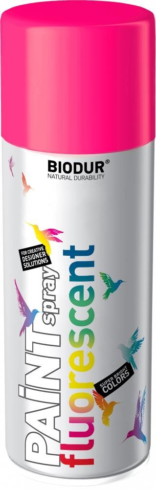 Biodur Fluorescenční email růžová RAL 0096 400 ml