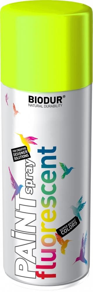 Biodur Fluorescenční email žlutá RAL 1026 400 ml