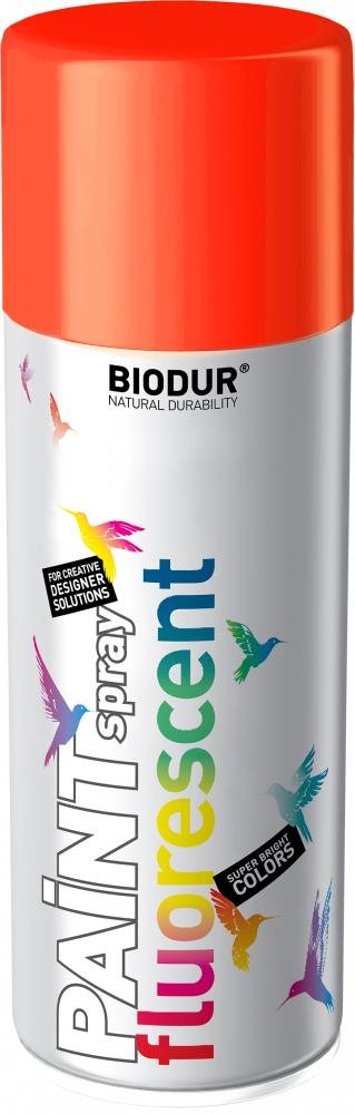 Biodur Fluorescenční email oranžová RAL 3024 400 ml