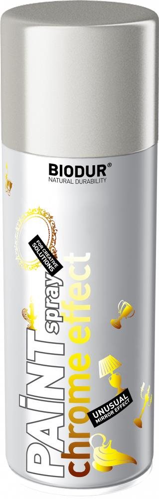 Biodur Barva chrom efekt ve spreji stříbrná 400 ml