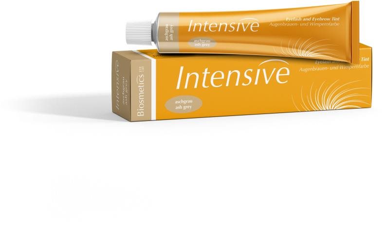 BIOSMETICS Barva na řasy a obočí Intensive Ash grey, 20 ml