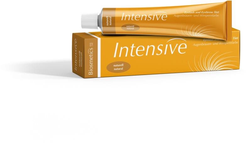 BIOSMETICS Barva na řasy a obočí Intensive Natural, 20 ml