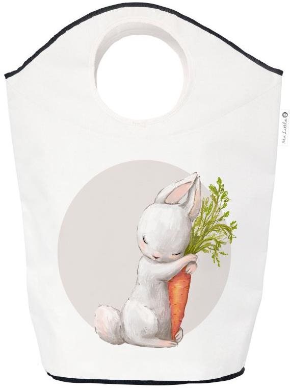 Butter Kings Koš na prádlo a hračky forest School-Hugging Bunnies 60 l