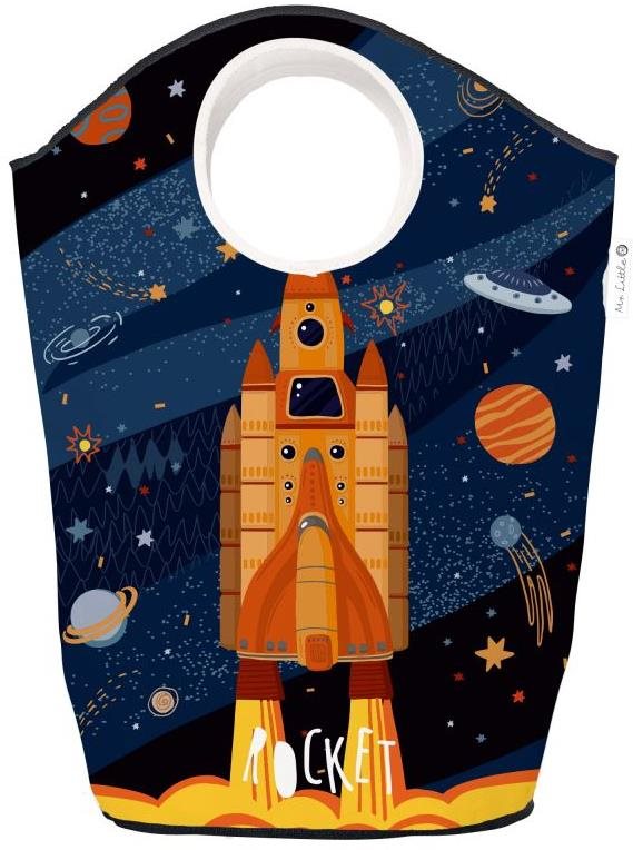 Butter Kings Koš na prádlo a hračky space adventure 80 l