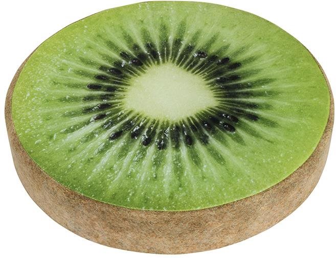 BELLATEX s.r.o. Sedák ORESTE kulatý 38 × 6cm 38/140 kiwi