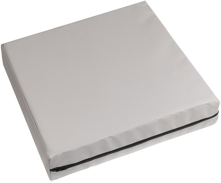 BELLATEX Sedák nepromokavý 30/042 40 × 40 × 10 světle šedý
