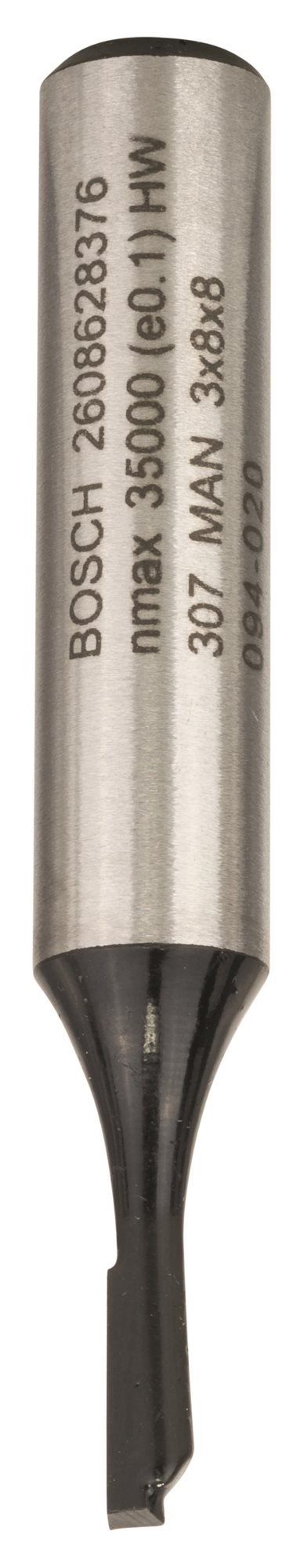 BOSCH Drážkovací fréza, 8 mm, D1 3 mm, L 8 mm, G 51 mm 2.608.628.376