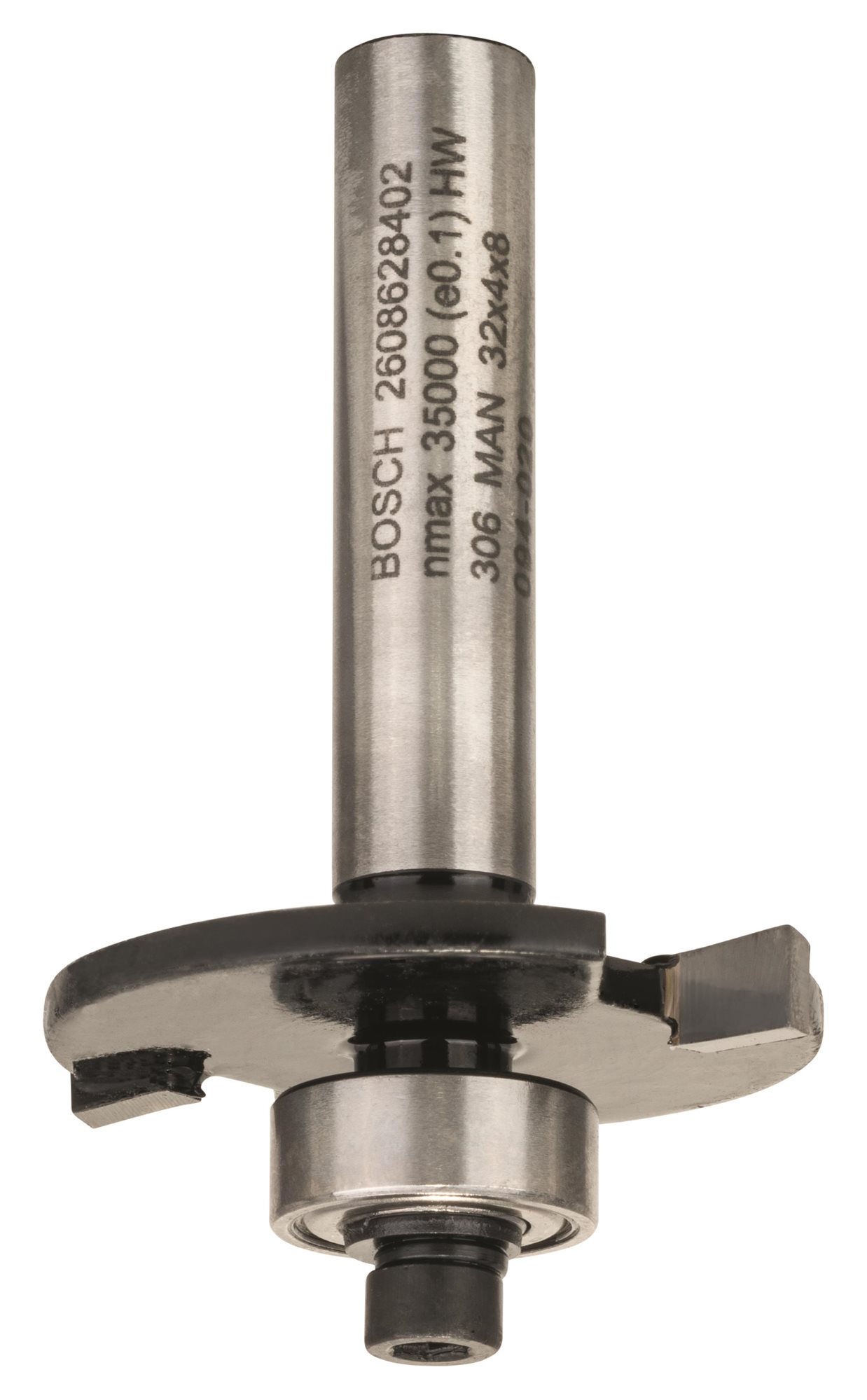 BOSCH Kotoučová fréza, 8 mm, D1 32 mm, L 4 mm, G 51 mm 2.608.628.402