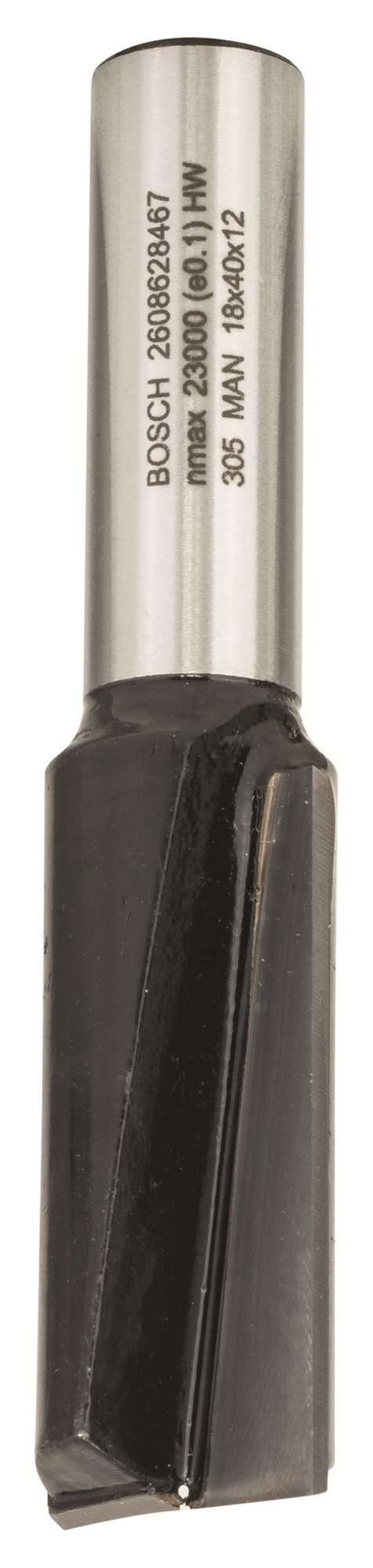 BOSCH Drážkovací fréza, 12 mm, D1 18 mm, L 40 mm, G 81 mm 2.608.628.467