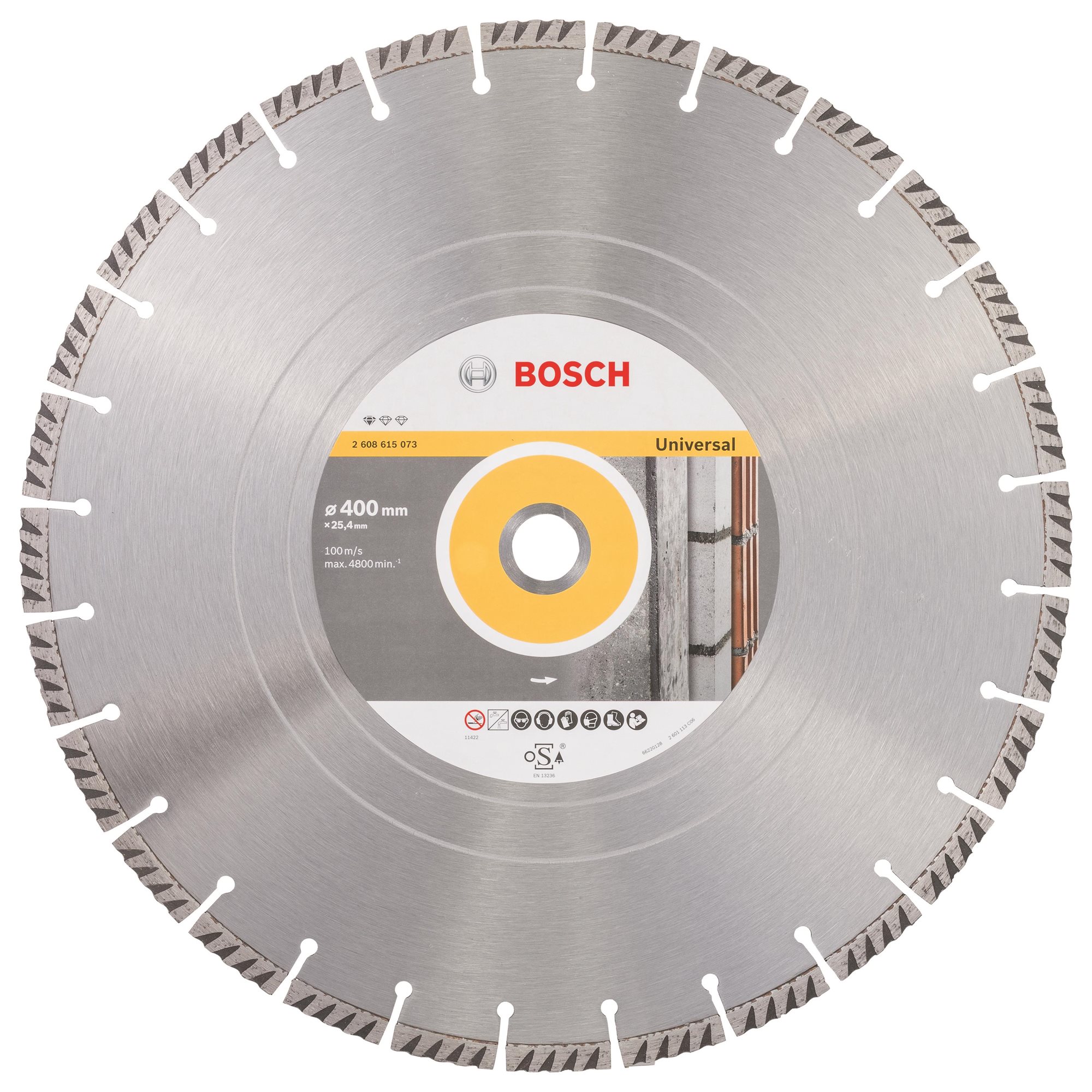 BOSCH Diamantový dělicí kotouč Standard for Universal 400 × 25,4 2.608.615.073