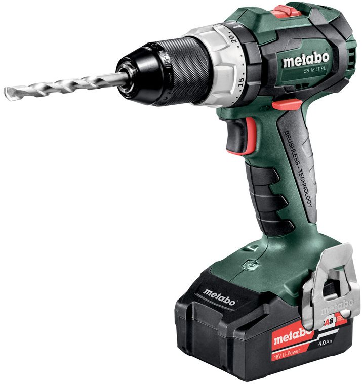 METABO Aku vrtačka SB 18 LT BL 2x4,0Ah