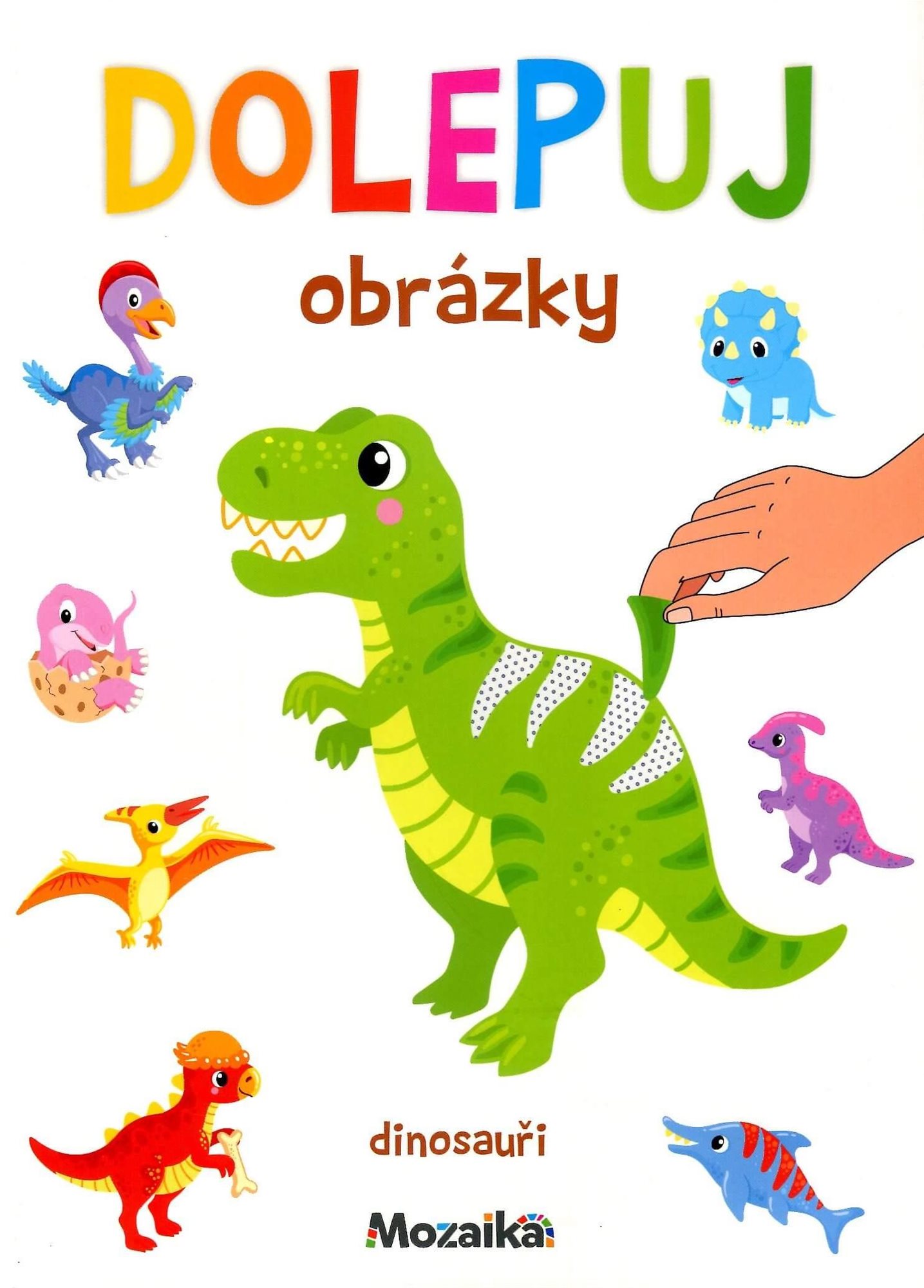 Dolepuj obrázky - Dinosauři 3 +