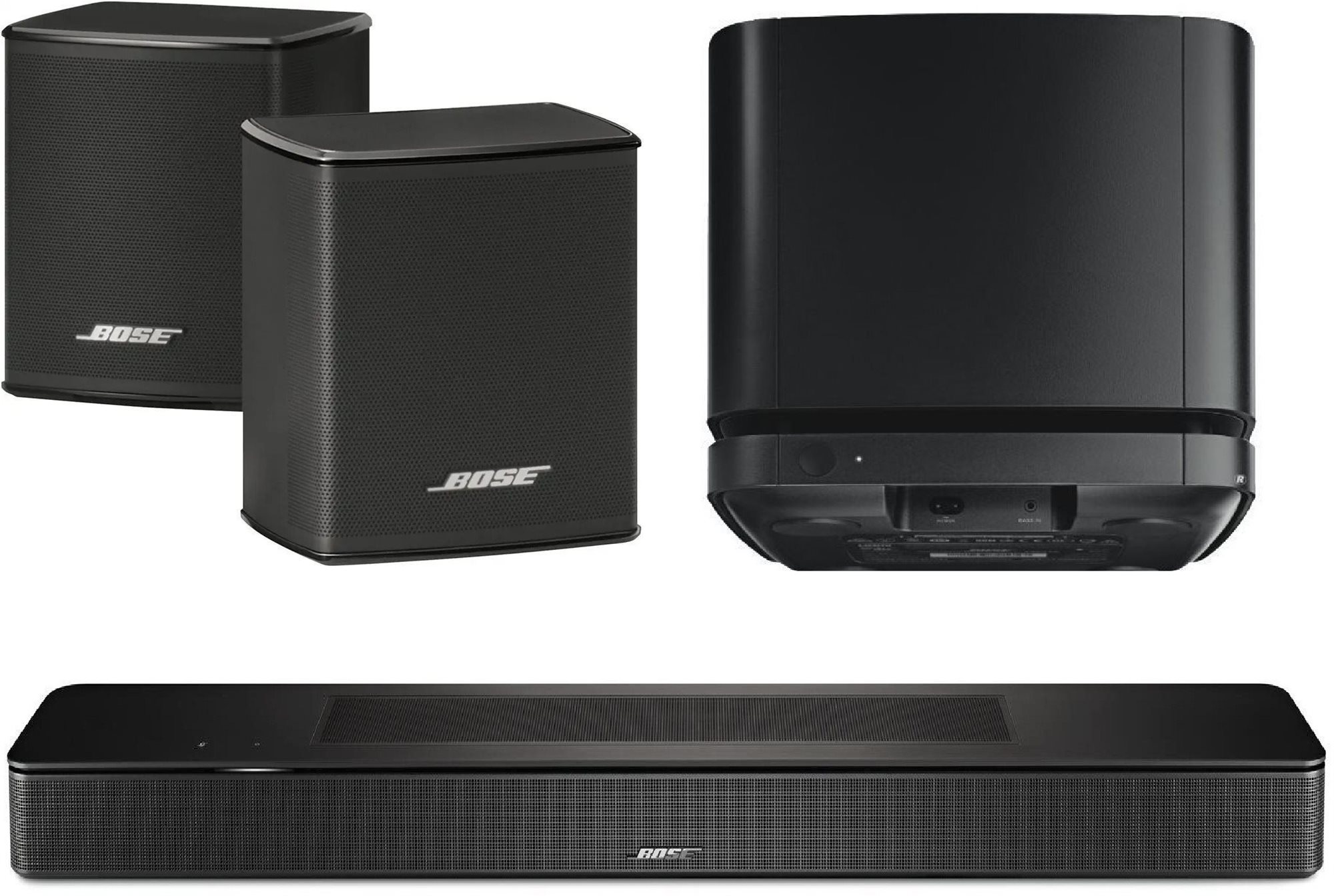 BOSE Smart SoundBar + Surround Speakers + Bass module 500 černá