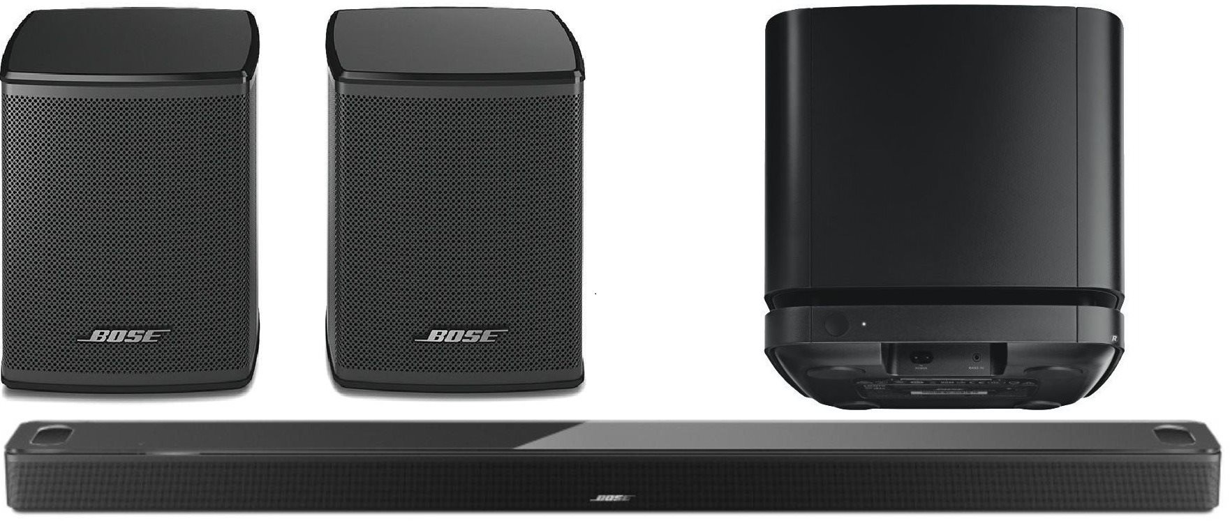 BOSE Smart Ultra SoundBar + Surround Speakers + Bass module 500 černá