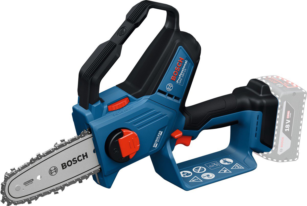 BOSCH Professional Řetězová pila jednoruční GKE 18V-15 (bez AKU)