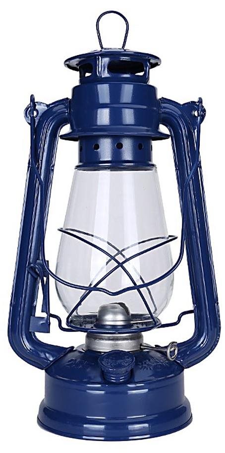 Brilagi Petrolejová lampa LANTERN 31 cm tmavě modrá
