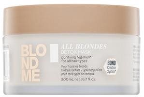 Schwarzkopf Professional BlondMe All Blondes Detox Mask posilující maska pro blond vlasy 200 ml