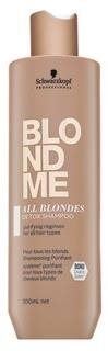Schwarzkopf Professional BlondMe All Blondes Detox Shampoo čisticí šampon pro blond vlasy 300 ml