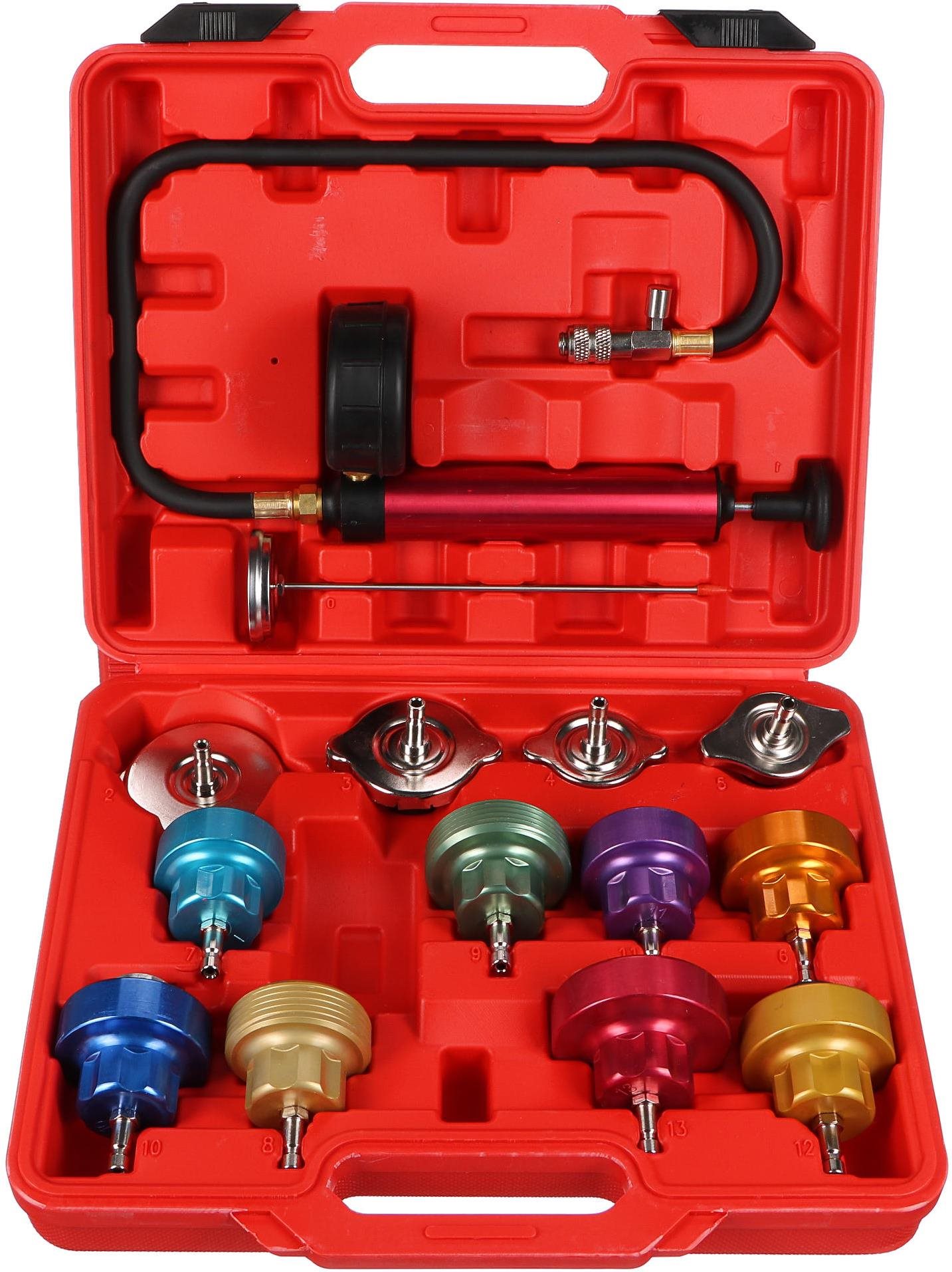 Sixtol Sada pro testování chladícího systému Mechanic Cooling Tester 14, 0–2,5 bar, 14 ks