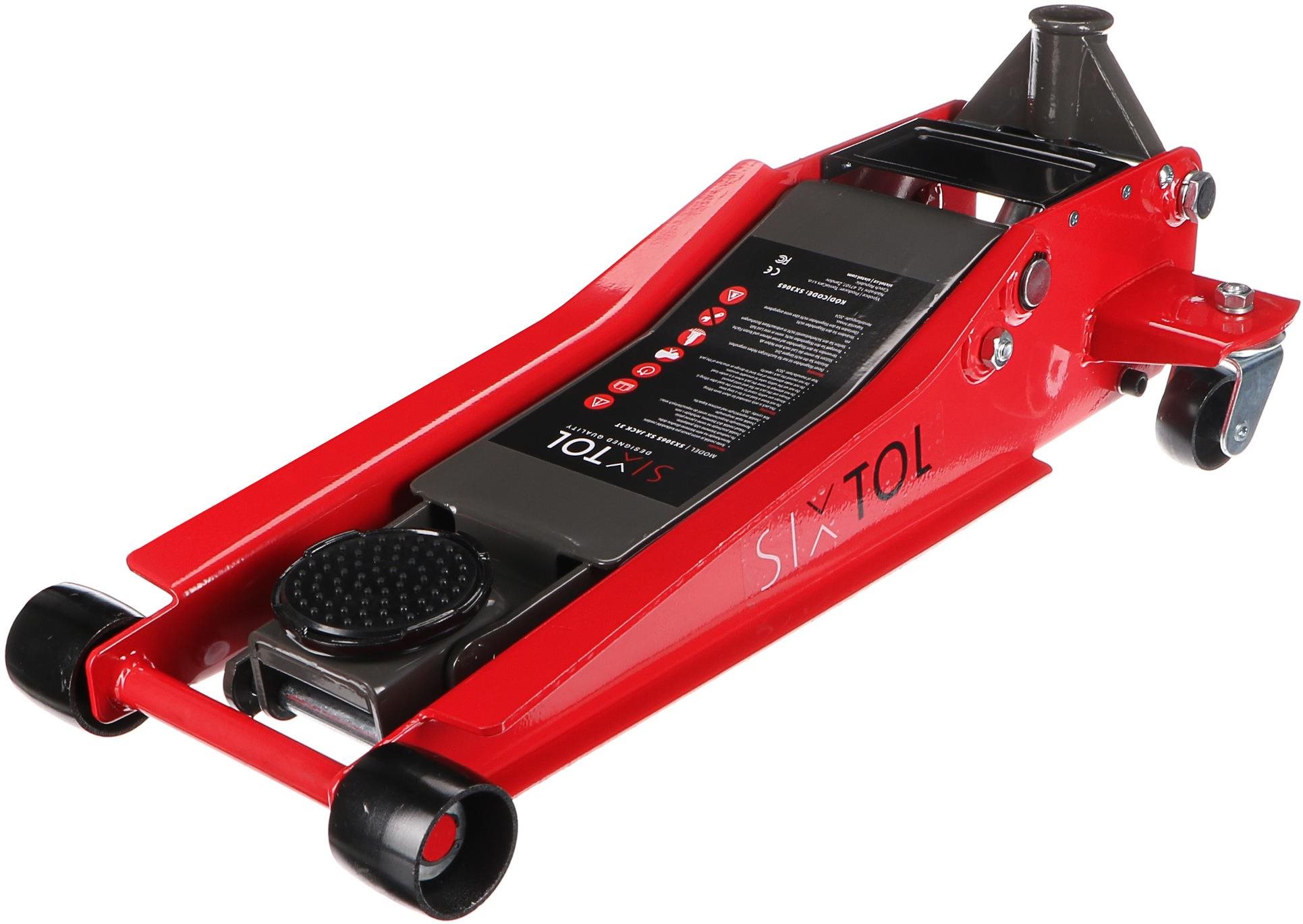 Sixtol Pojízdný hydraulický zvedák heavy-duty 3t nízkoprofilový SX JACK 3T