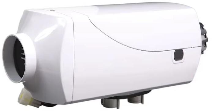 FDIK Diesel Topení 12V 24V 5 kW Hliníkový obal, Nezávislé topení pro Auta, Loďe, Přívěsy, ovladač