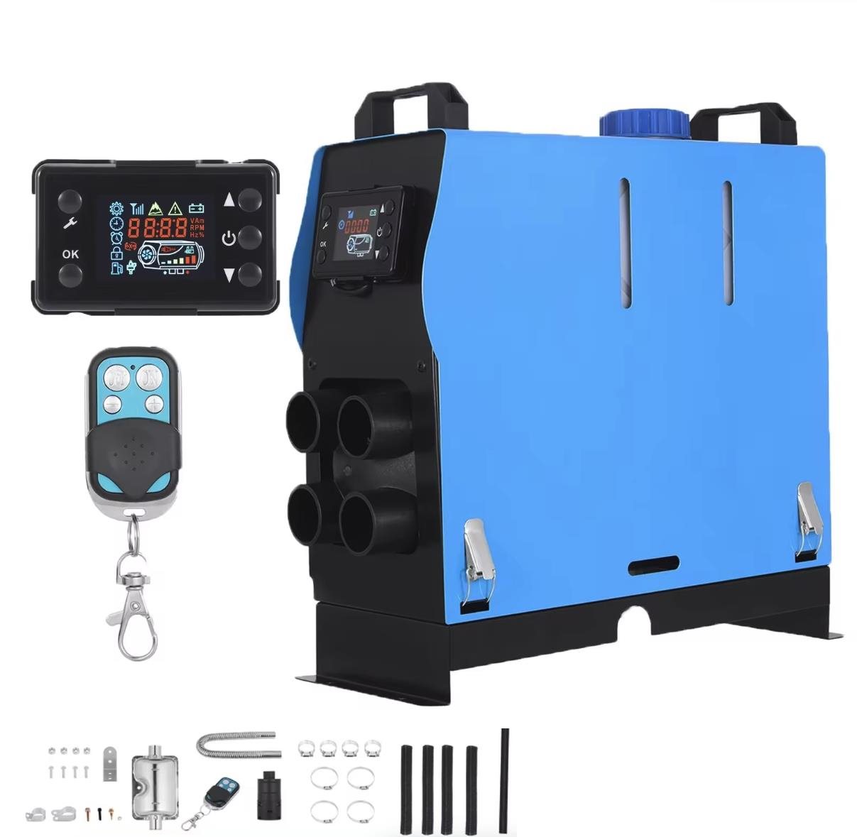 Sunster Nezávislé Topení 12V 24V 5000 W s vlastním naftovým okruhem