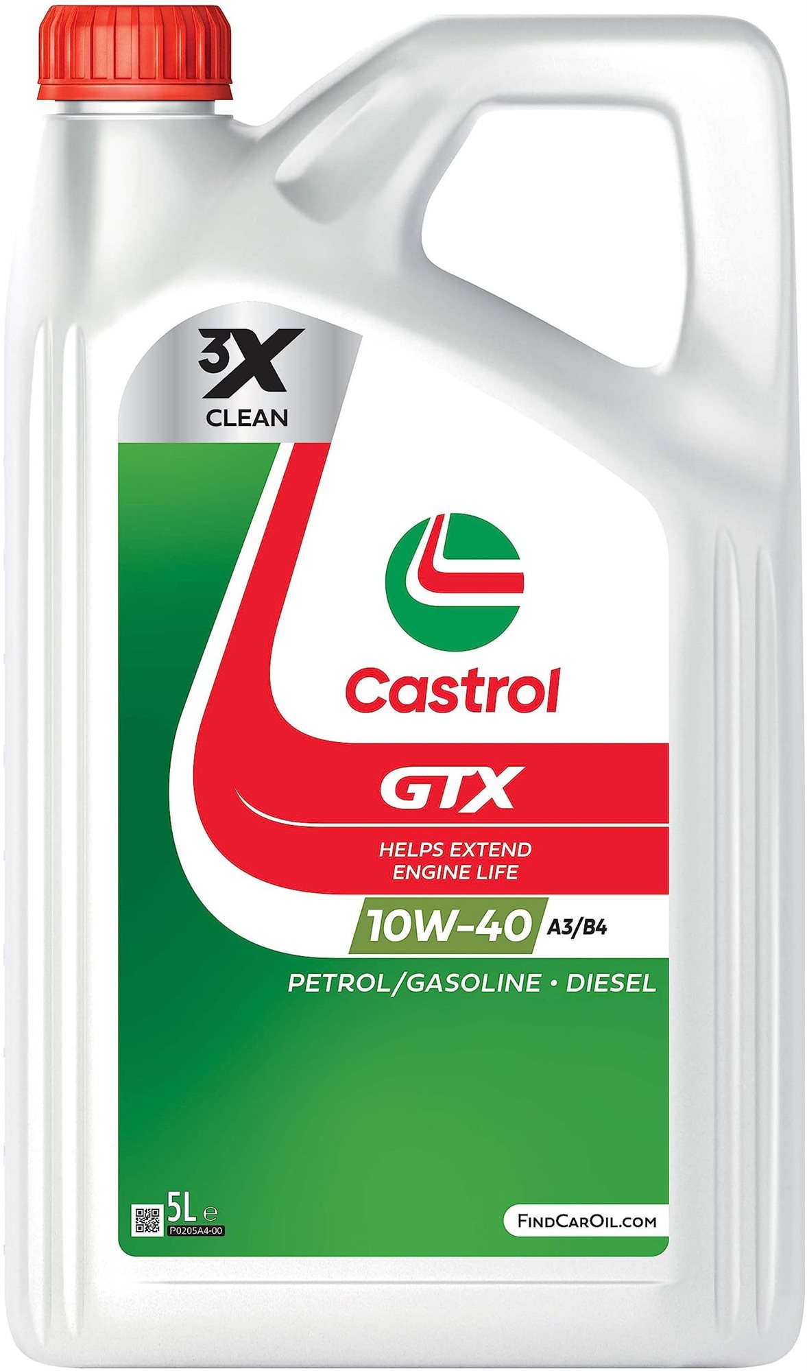 CASTROL GTX 10W-40 A3/B4; 5 l